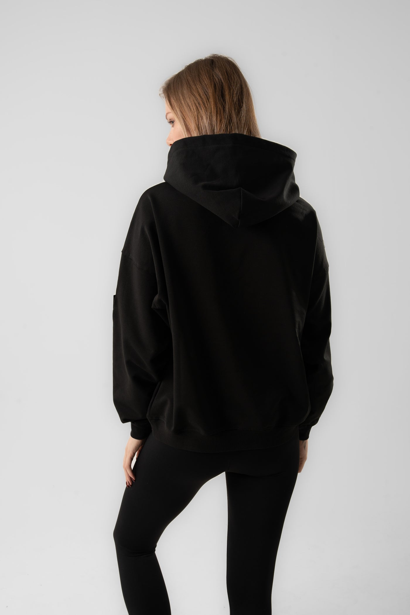 FREEDOM HOODIE IN BLACK