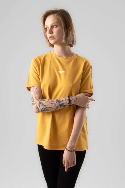 PRIMARY TEE IN BUTTERSCOTCH