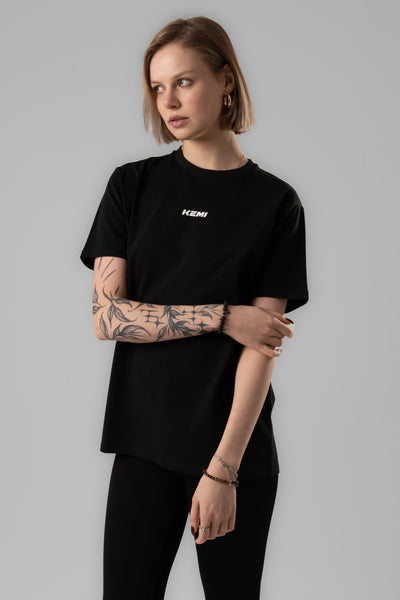 PRIMARY TEE IN BLACK