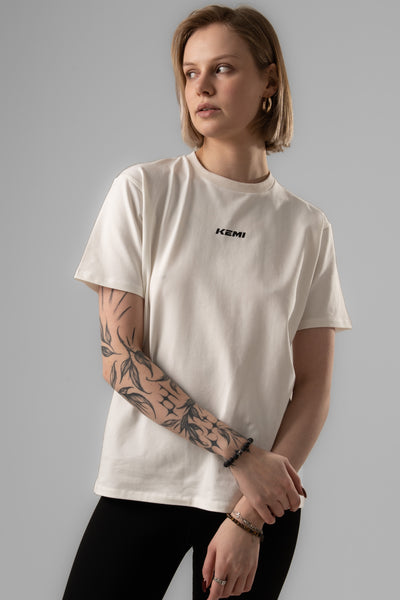 PRIMARY TEE IN WHITE