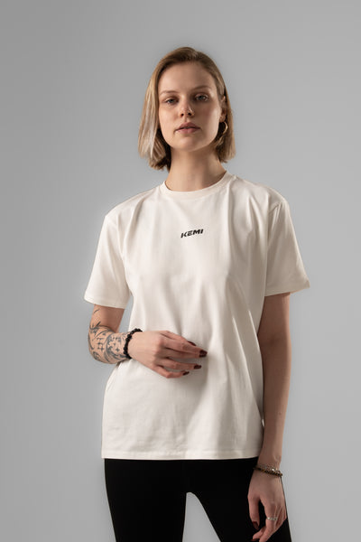 PRIMARY TEE IN WHITE