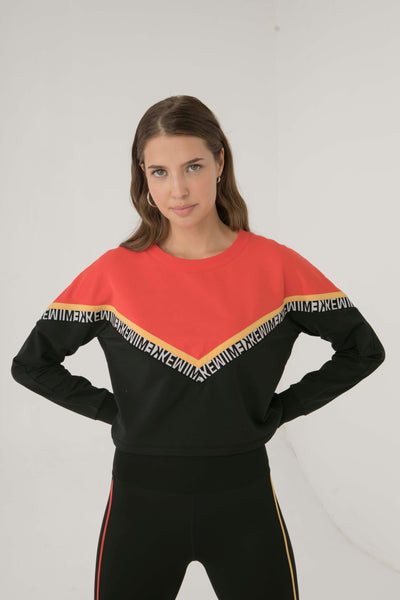 CONVERSION CROP SWEATSHIRT