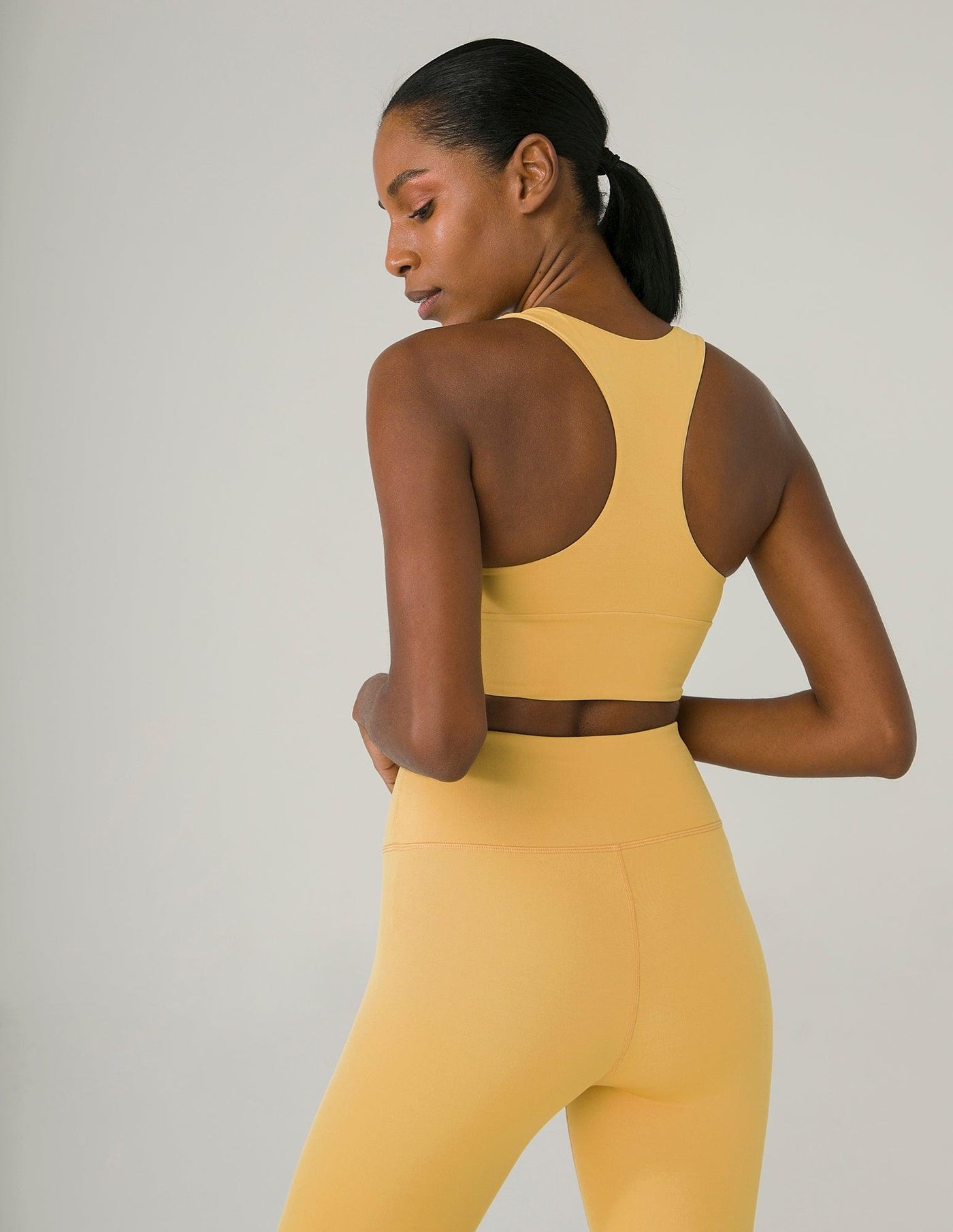 TIEBREAK SPORTS TANK IN BUTTERSCOTCH - Kemi Active