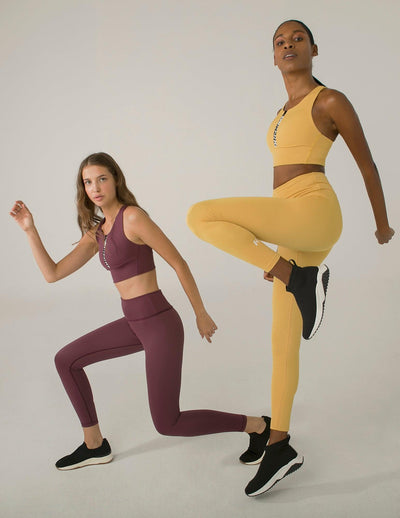 TIEBREAK LEGGING IN BUTTERSCOTCH - Kemi Active